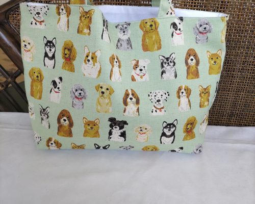 トートバッグ 犬柄 トートバッグ ワイルドスワン 通販 17962603