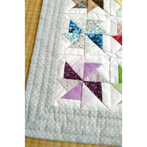 パッチワークキルトのタペストリー[送料無料] タペストリー・壁掛け