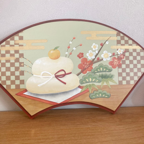 トールペイントのお正月飾り その他インテリア雑貨 アトリエ ユニ