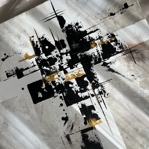 抽象画/大きい/インテリア/絵画/ニュアンス/テクスチャー/モダン/北欧