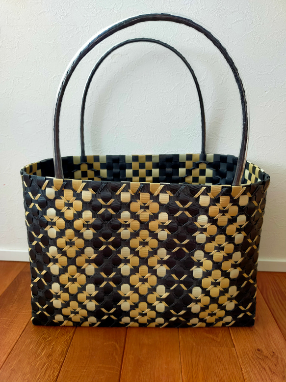 特大サイズ PPバンド トートバッグ プラ カゴ かごバッグ T_Rev 通販