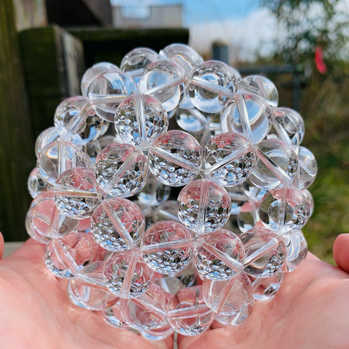 受注生産】天然水晶 特大サイズ 16mm 神聖幾何学フラーレン その他