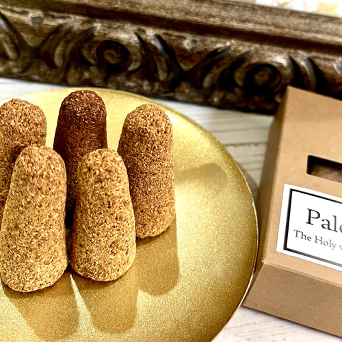 パロサントコーン 5pics＊Incense Corn☆三角香《幸福を呼び込む香木