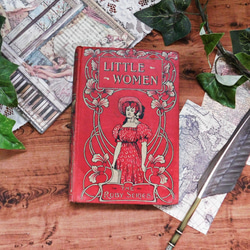 ゜+ 1906年 若草物語 アンティークブック ヴィンテージ本 洋書 古書