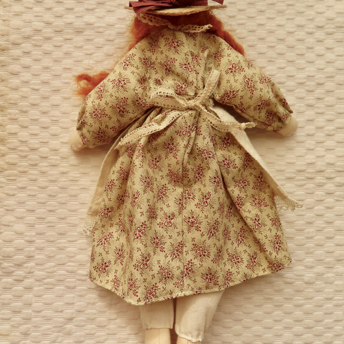 木製ドール*赤毛のアン*アンとダイアナのお人形セット/ウッデンドール