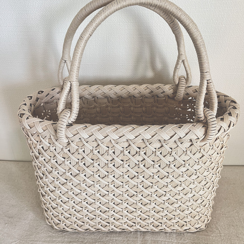 編み目がかわいいカゴバッグ かごバッグ Basket-K 通販 17191283