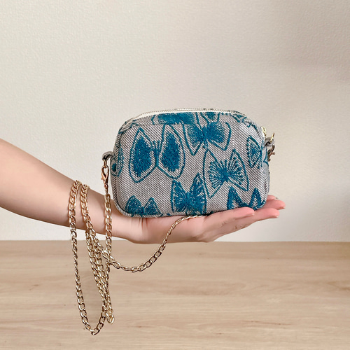 ミナペルホネン/タンバリンのミニバッグポーチ【選べる17種類