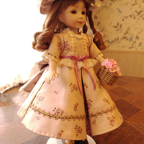 ビスクドール オールビスク モダン ダイアナエフナー ピンクローズ