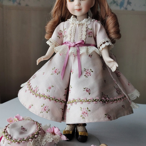 ビスクドール オールビスク モダン ダイアナエフナー ピンクローズ