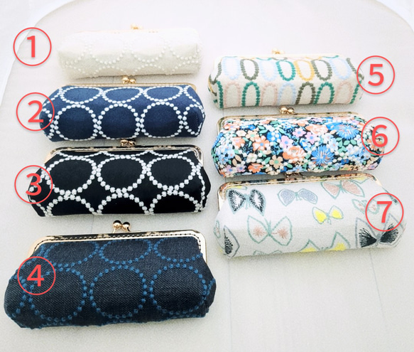 がま口 ペンケース ミニバッグ ポーチ ミナペルホネン ペンケース