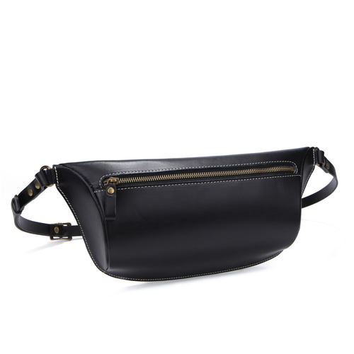 ボディバッグ 本革 ヌメ革 立体マチ付 斜めがけ ナチュラル シンプル