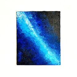 青の絵 深淵の青 夜空に心を委ねて【零103】 絵画 零freedbyshigi 通販