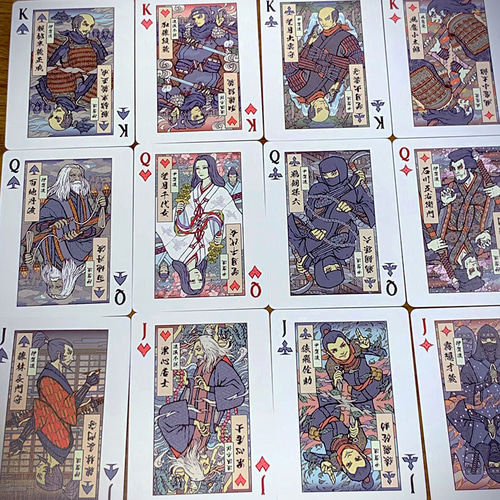 Bicycle Legendary Ninja Playing Cards (オリジナル トランプ