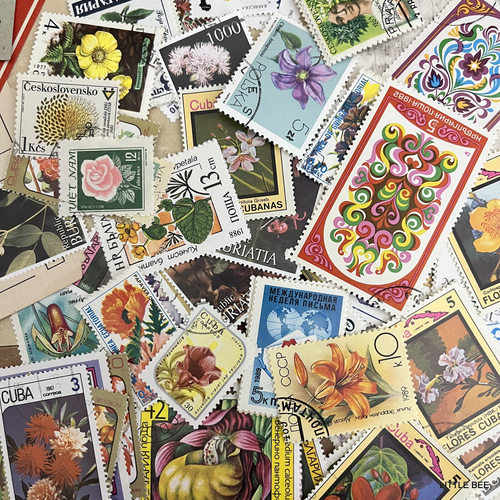 世界の古切手 海外古切手 ヴィンテージ コレクション 希少レアおしゃれ