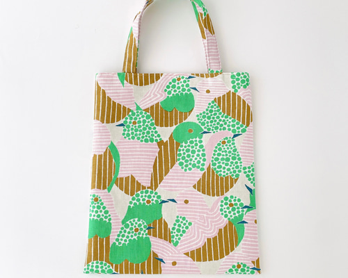 new▶︎ミニバッグ(singing merrily・とり)ミナペルホネン トート