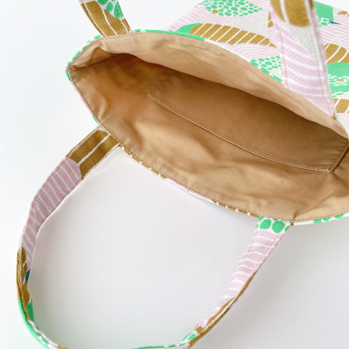 new▶︎ミニバッグ(singing merrily・とり)ミナペルホネン トート