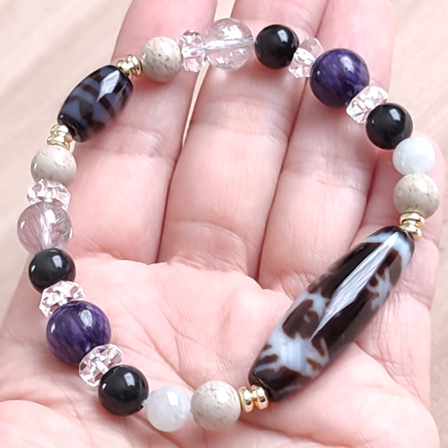 願望達成』龍神天珠と四線虎牙天珠・スーパーセブン・北投石