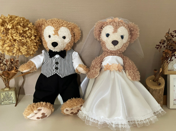 ダッフィー シェリーメイ ウエディング コスチューム 結婚式 衣装