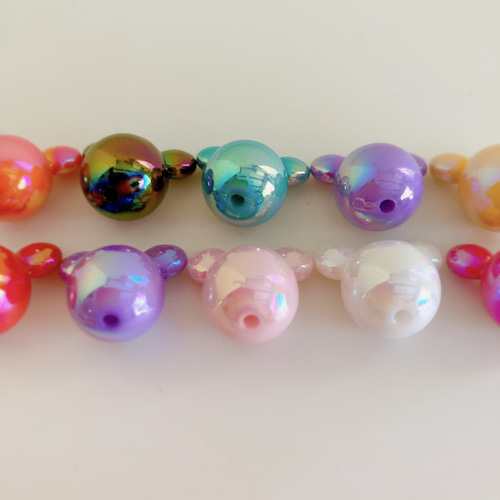 ビーズ ミックスカラー 10個 ハンドメイド ビーズ ＊natsu＊ 通販