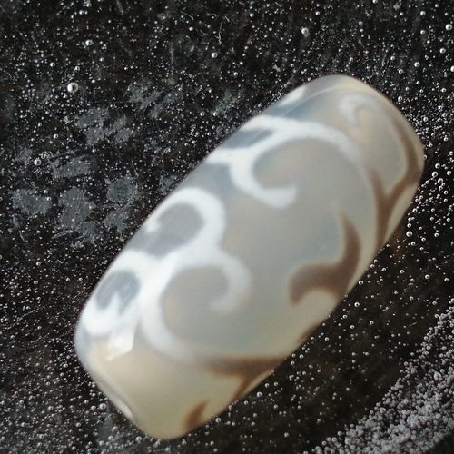 極上✨白玉髄✨如意蓮花天珠 ビーズ F* 通販 18411922｜Creema