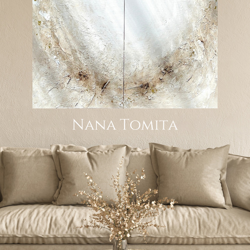 アート/絵画/インテリア/ニュアンス/テクスチャー/モダン/雑貨/抽象画