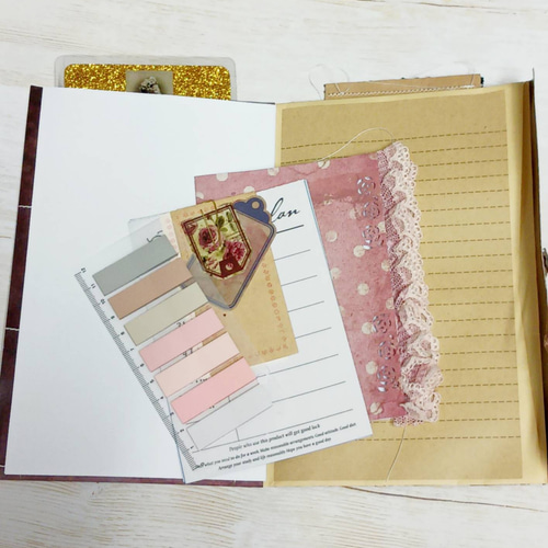 ジャンクジャーナル 雑記帳 バッグ 3点セット ノート conayuki☆こな