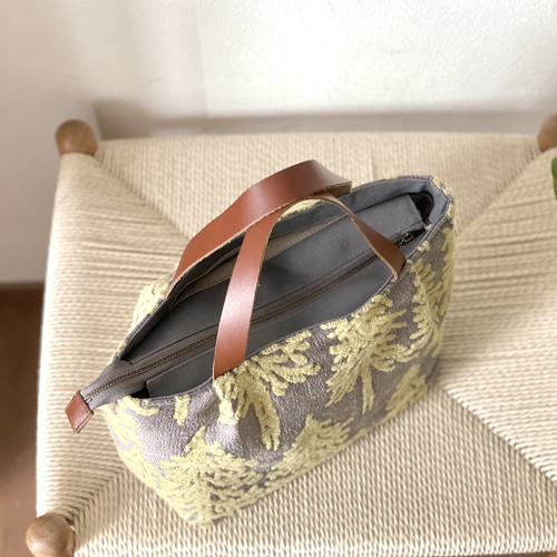 ⚮̈ミナペルホネン metsä yellow かくれんぼトート タック入 トート