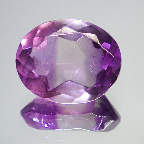 ☆天然ピンクアメジストカット☆4.30ct/12.0mm☆オーバルシェープ