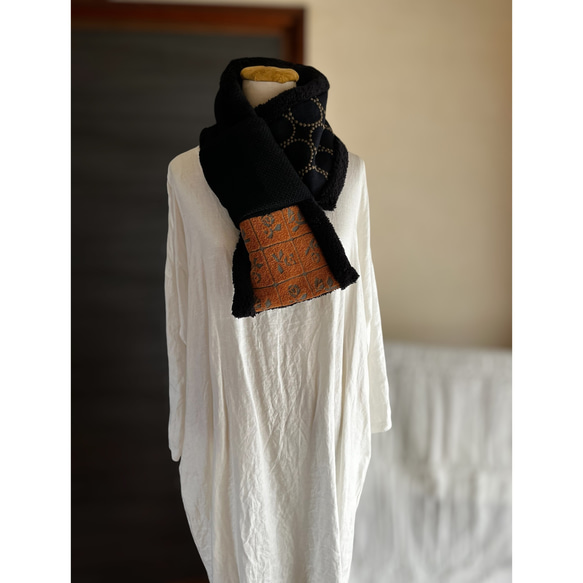 マフラータイプ】Lulu・tambourineのネックウォーマー ミナペルホネン