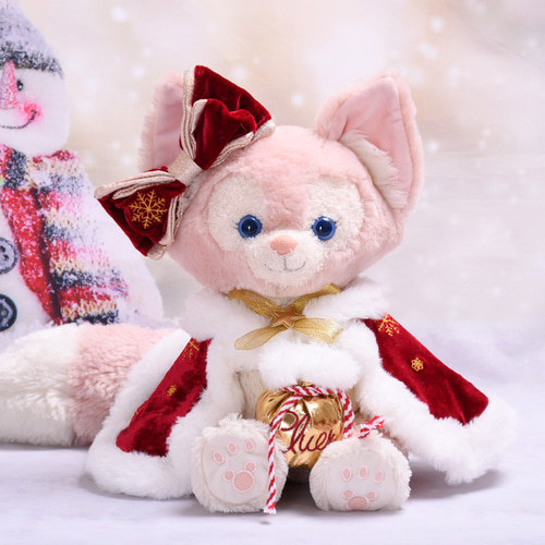 リーナ・ベル用 Mサイズ ぬいぐるみ着せ替え服クリスマスコスチューム