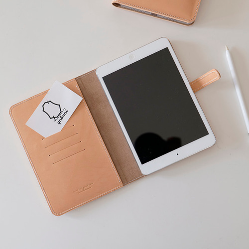 iPad mini 7 6 5 4 3 手帳型 ダブレット ケース 本革 入れ付き