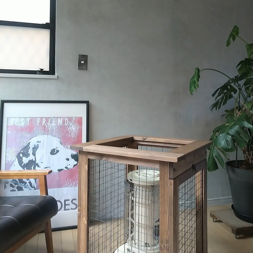 CORONA・トヨトミストーブ用アイアン&ウッドストーブガード その他家具