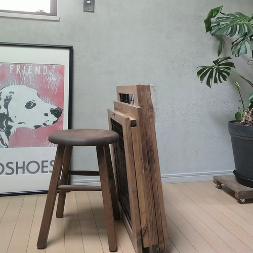 CORONA・トヨトミストーブ用アイアン&ウッドストーブガード その他家具