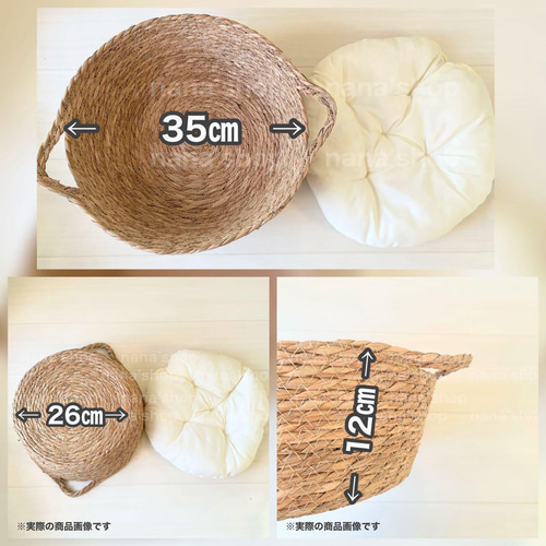 手編み風かごセット【ぽんぽん帽子】♪ニューボーンフォト撮影衣装