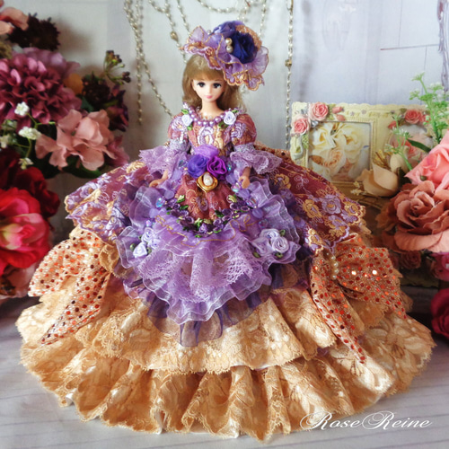 マリーアントワネット ミスティーパープル＆エレガントゴールドの