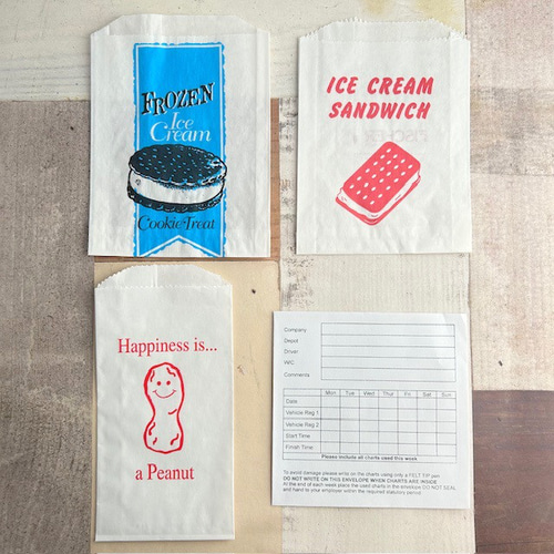 海外 マルシェ袋 ヴィンテージドイツの袋2種7枚✖️5 海外 マルシェ袋