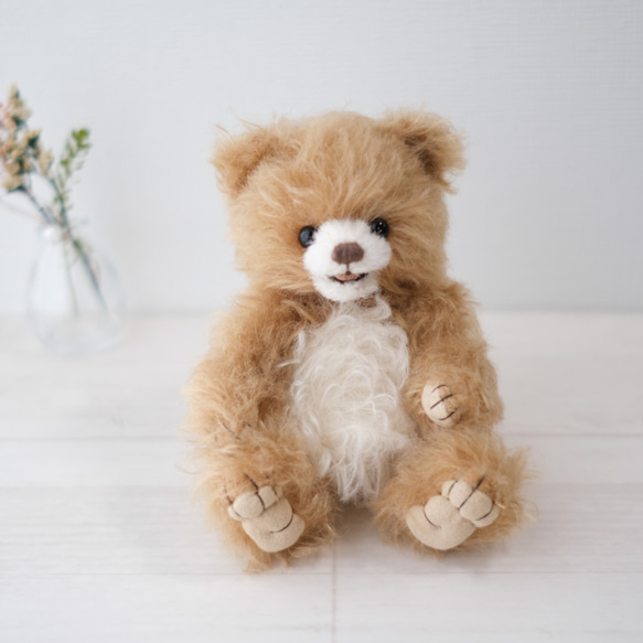 オープンマウスベア チョコレート色 ぬいぐるみ TumTumBear 通販