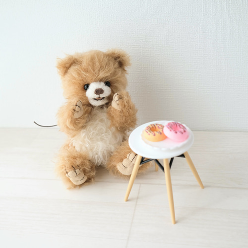 オープンマウスベア チョコレート色 ぬいぐるみ TumTumBear 通販