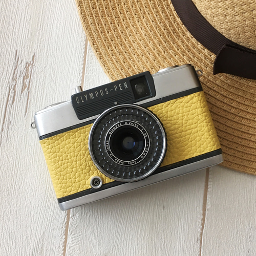 1本で2倍撮れるハーフカメラ｜オリンパス PEN EE-2 レモンイエロー