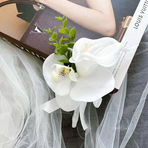 アーティフィシャルフラワーブーケ クラッチブーケ 結婚式