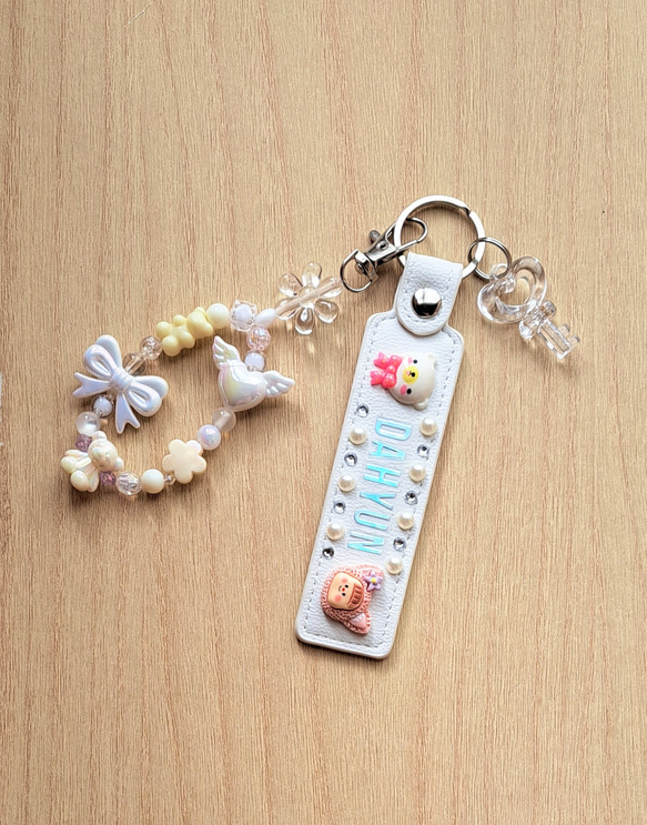TWICE ダヒョン キーホルダー ホワイト キーホルダー イミュ 通販