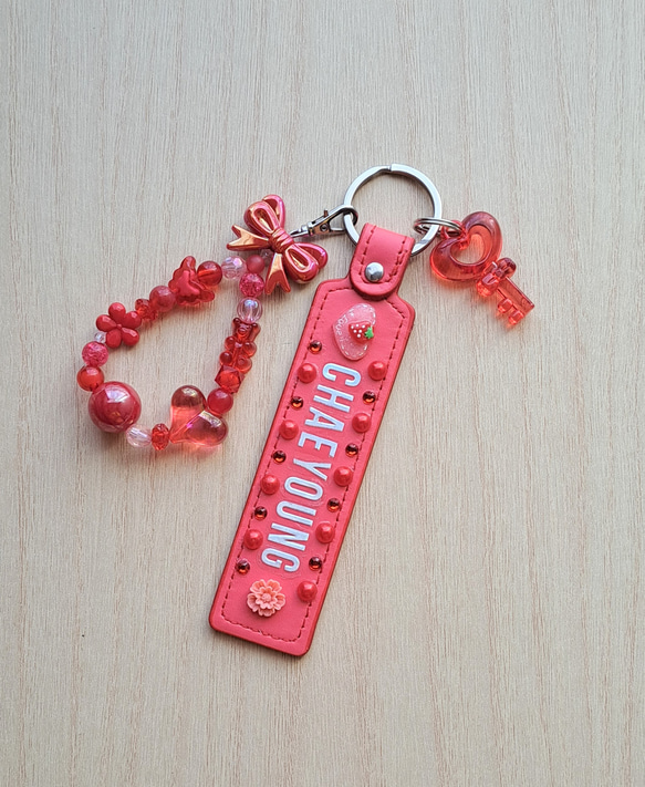 TWICE チェヨン キーホルダー レッド キーホルダー イミュ 通販