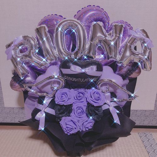 卒業 卒業ブーケ バルーンブーケ バルーンギフト 生誕祭 推し 成人式