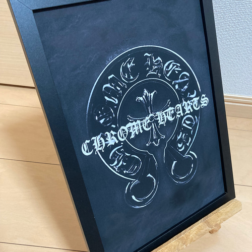 CHROME HEARTS type⭐︎オマージュアートインテリアポスター＃CH30