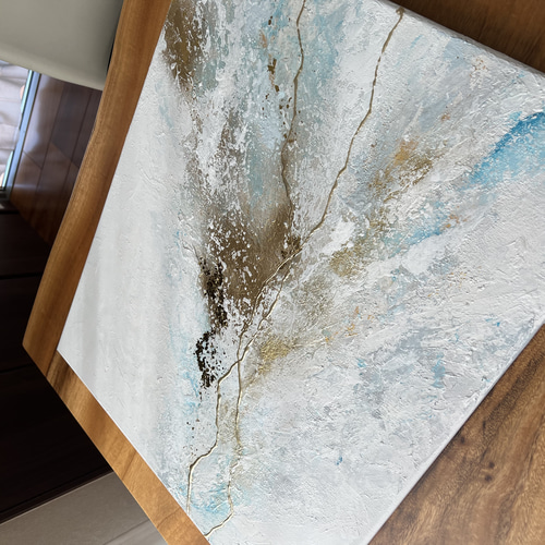 泡沫 -Bay- 】 大きめ/和風/禅/絵画/アート/抽象画/ニュアンス/モダン