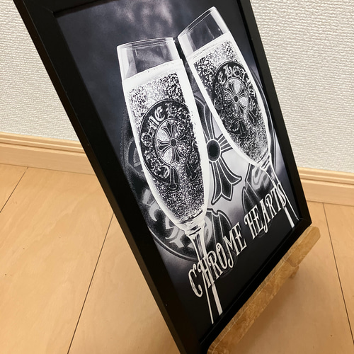 CHROME HEARTS⭐︎オマージュアートインテリアポスター＃CH14