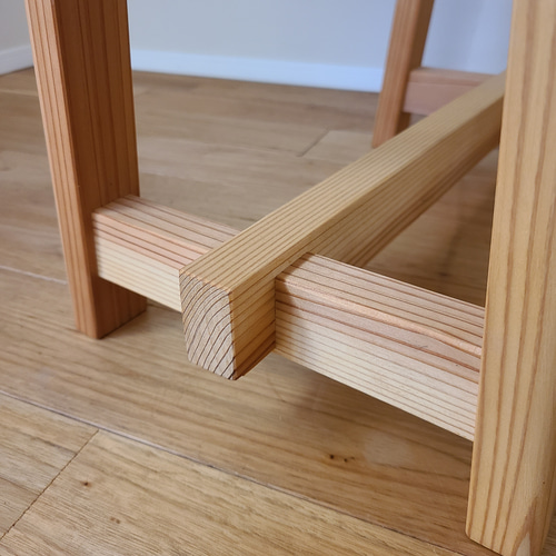 ワケありな逸品/1点のみ】ナチュラルウッドミニテーブル サイド