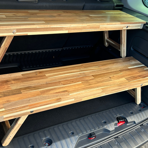 カングー2用トランクボード折りたたみテーブル 木材・板 todakogei