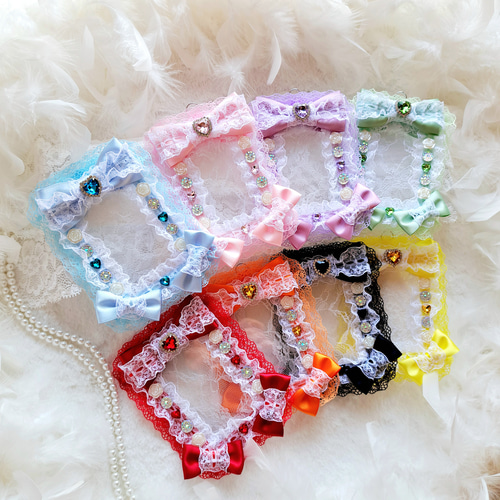 トレカケース 硬質ケースデコ 推し色 推し活グッズ キーホルダー