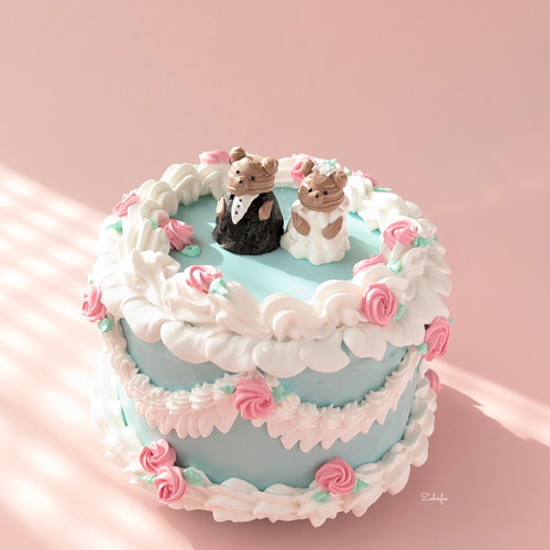 オルゴールケーキ（ウェディング） 立体・オブジェ Zahnfee